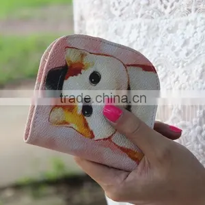 Newest Simple Lovely Model PU Leather Wallet Cartoon and Animal Billetera Cartera for Women Para Dama Mujer thumbnail-5
