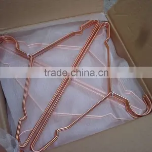 Great Top Metal Wire Hanger Copper Metal Hanger Metal for Lady Wear thumbnail-3