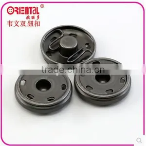 Round Shape Metal Sewing Snap Buttons in Gun thumbnail-1