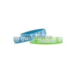 Colourful Round Silicone Power Bracelet With Custom Logo thumbnail-5