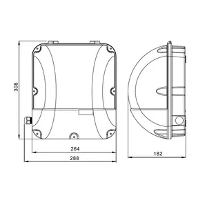 IP65 Led Wall Lights DLWA-LED-012 thumbnail-2
