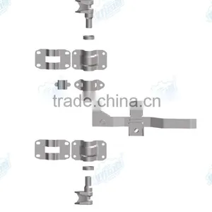 133211 Trailer Door Gear for Truck Body Parts,Van Body Locks Chinese Supplier thumbnail-1