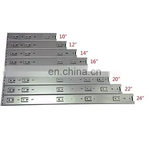 100 LB Capacity Full Extension Ball Bearing Side Soft Close Mount Rail Heavy Duty Drawer Slides thumbnail-4