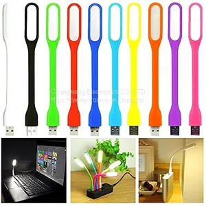 Mini LED Lamp USB Light Charging LED Flexible Portable Book Light for Computer Keyboard thumbnail-5