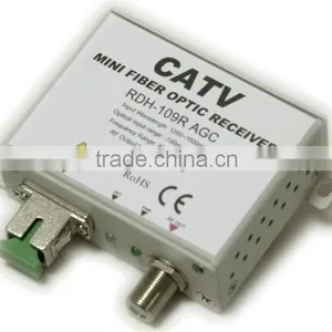 HFC Optic Receiver With 1 Ways Output CATV AGC FTTH Receiver thumbnail-1