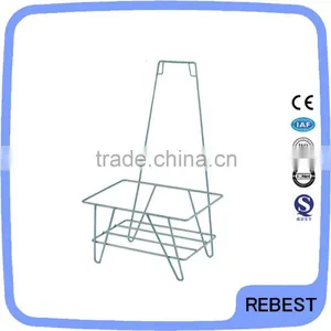 Shopping Basket Holder for Supermarket thumbnail-1