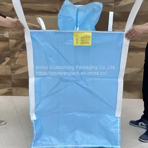Chinese Manufacturers Directly Supply Wood Sack Firewood Bag 1500Kg Bulk Big Fibc Bag thumbnail-1