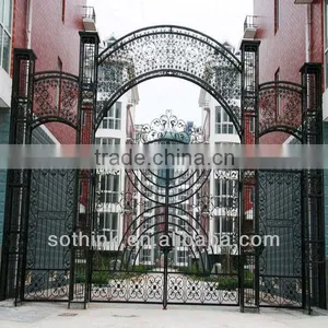 Wrought Iron Driveway Gate thumbnail-1