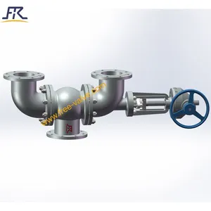 Worm Gear Three-Way Slurry Valve thumbnail-5