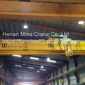 Electric Hoist Double Girder Electric Overhead Traveling Crane for Sale thumbnail-3