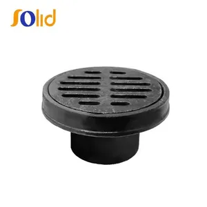 Heavy Duty Cast Iron Manhole Cover Floor Drain Quick Slop Floor Drain Roof Drain thumbnail-1