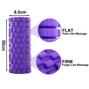 Durable Multi-Density EVA Hollow Massage Muscle Yoga Foam Roller for Deep Tissue Massage thumbnail-1