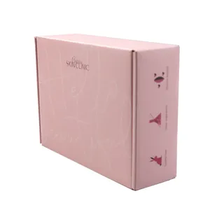 Cosmetic Corrugated Cardboard Packaging Mailer Shoe Shipping Paper Gift Airplane Aircraft Box thumbnail-3