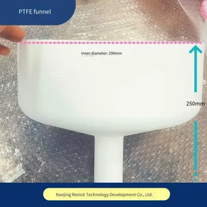 290mm Large-capacity Customizable Polytetrafluoroethylene Buchner Funnel, Acid and Alkali Resistant, High Temperature Resistant, 6l Volume thumbnail-1