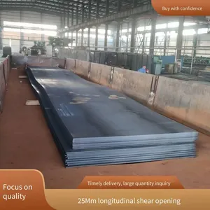 Wholesale Hot-rolled Steel Plates, Flattened Plates, Low-alloy Steel Structures Q235b, Q355b Hot Coils With a Thickness of 16 - 25mm and a Maximum Width of 2.2 Meters, Cut to Length and Slitted thumbnail-4