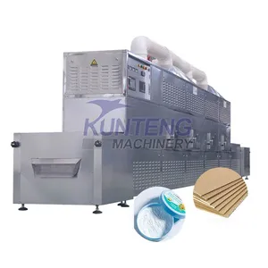 Tunnel Paper Board Carton Drying Machine Industrial Baby Talcum Powder Microwave Sterilization Dryer EPC thumbnail-1