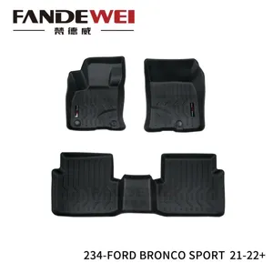 Use for FORD Bronco Odorles 3D Auto Carpet Car Floor Mat Luxury Carpet Easy to Clean Anti-slip Makers Custom All Weather Zero Formaldehyde Waterproof thumbnail-2