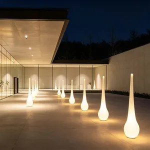 Wireless Remote Control Waterdrop Decor Table Lamp 16 Color Options Suitable for Hotel Restaurant Lighting thumbnail-2