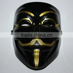 Mix Colour Anonymous Costume Masquerade Mask/V for Vendetta Mask Guy Fawkes Anonymous Fancy Cosplay Costume GDS-AM-003/1 thumbnail-2