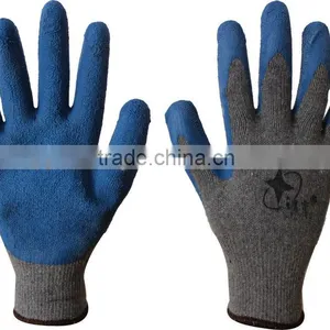 Latex Coated Work Gloves,latex Coated Glove,crinkle Latex Gloves thumbnail-1