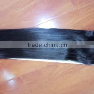 Remy Virgin Hair Cuticle Brazilian Double Drawn Thick End Half Curly thumbnail-1