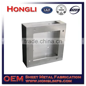 Custom 304 Stainless Steel Threaded Connection Flange Sheet Metal Fabrication thumbnail-2