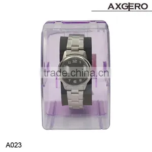 New Style Luxury Hanging Clear Plastic Watch Packaging Box thumbnail-1