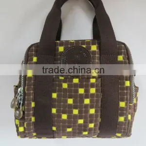Casual Lattice Fabric Lady Handbag thumbnail-1