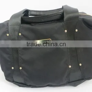 2016 Newly Style Hot Fashionable Waterproof Black Casual Large Capacity Women Girls Student Handbag Bag thumbnail-1