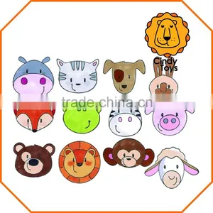 Wooden Rubber Stamps Funny Friends 12 Pcs thumbnail-2