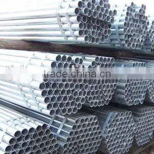 Round Galvanized Steel Pipe for Building Green House and Fencing thumbnail-1