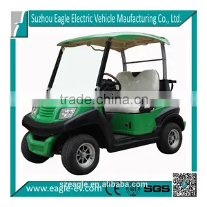 Low Cost Electric Car, 2 Seat, Pure Electric, 36V 3KW, With Golf Bag Holder, Plastic Top, Plastic Body, Trojan Battery EG202AKSZ thumbnail-2