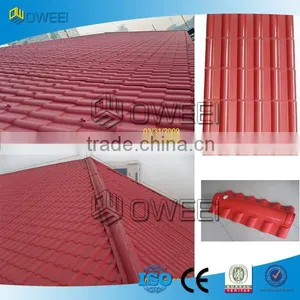 Nice Quality PVC Plastic Roof Tile for Sale thumbnail-1