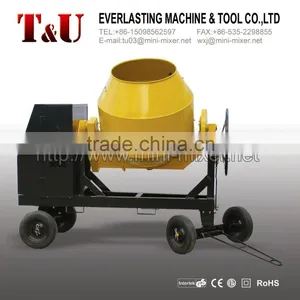 Portable Mini Diesel Gear Ring Concrete Mixers Concrete Mixer for Sale thumbnail-1