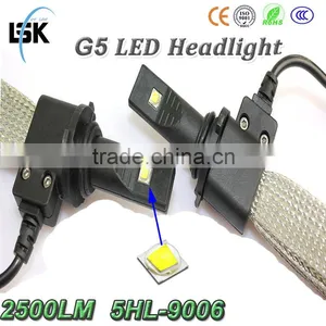 New Arrival !!! G5 Led Headlight no Fan Dsign Compititive Price Moto 9006 Led Headlamp thumbnail-1