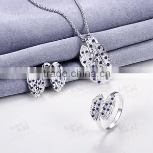 Silver Plated Design Chic Pearl Necklace Set thumbnail-2
