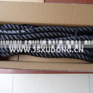 Black High Strength Fitness Battle Rope,outdoor Training Rope thumbnail-4