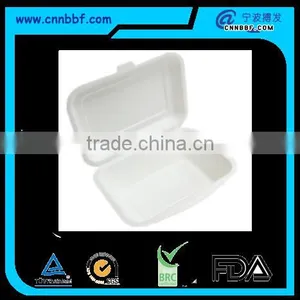 450ml Disposable Lunch Biodegradable Sugarcane Pulp Tableware thumbnail-1