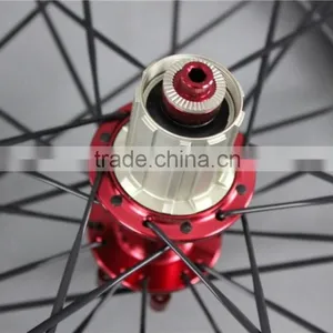Carbon Bicycle Disc Wheelset ,700c 50mm Clincher Carbon Disc Brake Wheels thumbnail-3