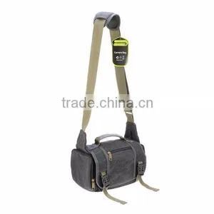 2016 Single Shoulder Portable Dslr Mini SLR Sloop Material Canvas Camera Messenger Bag Supplier's Choice thumbnail-5