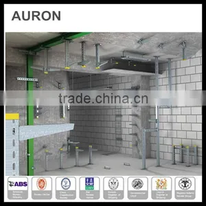 AURON/HEATWELL ss Steel Power Cable Channel Bridge/ Carbon Steel Electric Wire Coupling / ss Electric Cable Wall Tray Bracket thumbnail-2