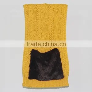 Shena New Fashion Pashmina Scarf for Women With Pocket thumbnail-2