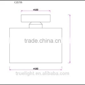 Led Modern Round Ceiling Light With Iron China Supplier thumbnail-2