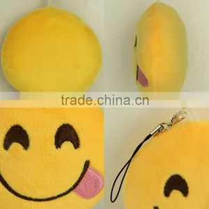 New Design Custom Plush Keychain Emoji Keychain thumbnail-5