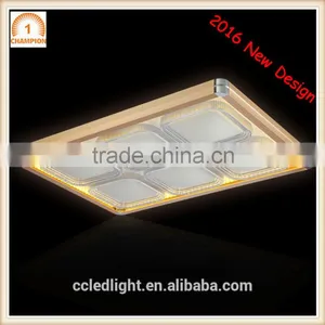 2016 New Design Square Ceiling Led Light Flush Mounted Fixture Lights 750X750mm thumbnail-3
