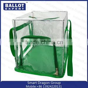 Collapsible Vote Box /PVC Voting Bag/Ballot Box With Small Seals thumbnail-6