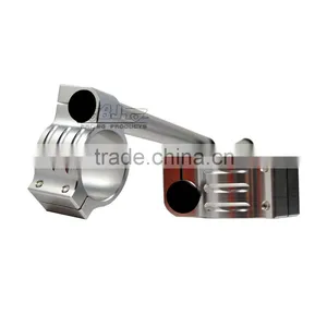 BJ-COHB-043 CNC Billet Aluminium 43mm Motorcycle Clip On Handlebar For Suzuki GSXR750/1100 thumbnail-5