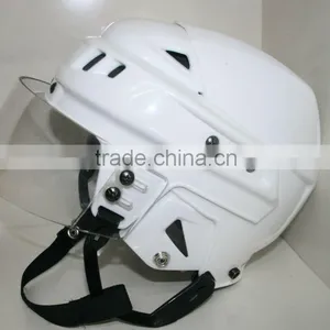 2016 Clear Visor Sport Ice Hockey Player Helmets for Sale With Ear Muff thumbnail-2
