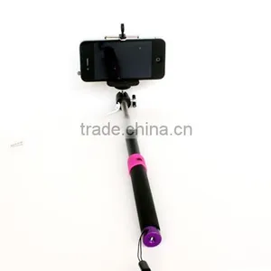 Z07-6 Newest Colorful Flexible Wire Selfie Stick thumbnail-6
