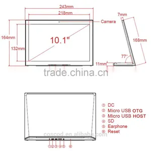 10 Inch Touch Screen Bus Ticket Pos Machine for Android Wifi Bluetooth Pos System Integrated Machine M:1704 thumbnail-3